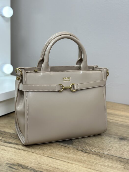 BOLSA FEMININA TOTE BOX COLCCI BEGE