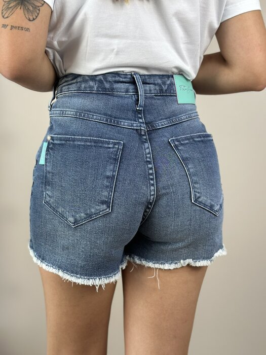 SHORTS JEANS FEMININO KAREN TRITON