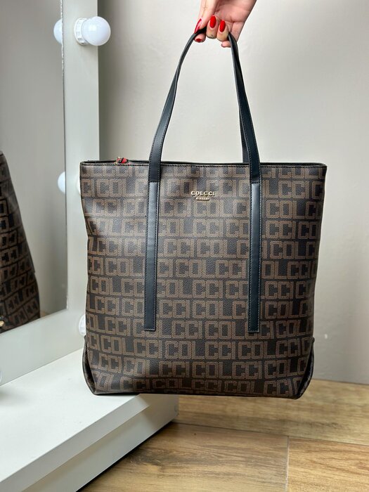 BOLSA COLCCI FEM SHOPPING BAG LOGOMANIA