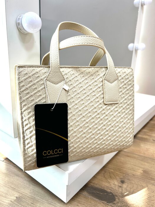 BOLSA COLCCI MINI TOTE GRAVACAO