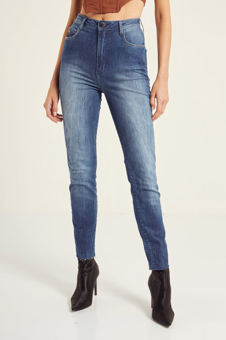 CALÇA JEANS FEMININA ISA ESCURA TRITON