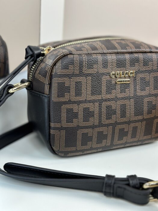 BOLSA COLCCI FEM CAMERA BAG MONOGRAMA