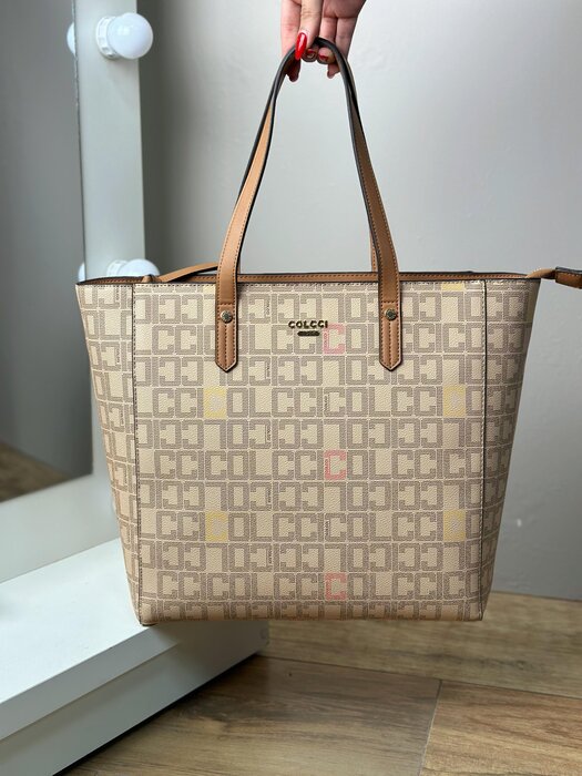 BOLSA COLCCI FEM SHOPPING BAG LOGOMANIA