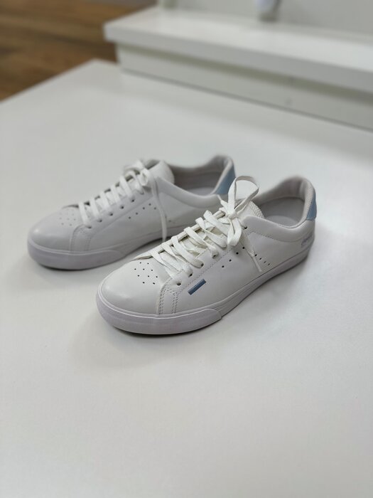 TENIS CAMPUS FEM COCACOLA BRANCO/CELESTE