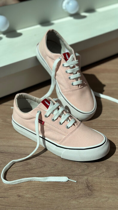 TENIS FEMININO SURPLAY CANVAS ROSA COCA COLA